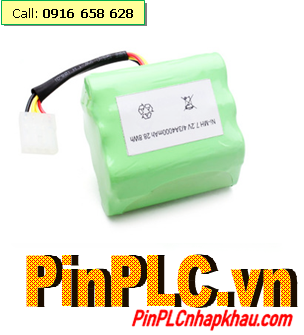 Pin máy hút bụi 7.2v -4/3A -4000mAh; NiMh 7.2v 4/3A 4000mAh Battery